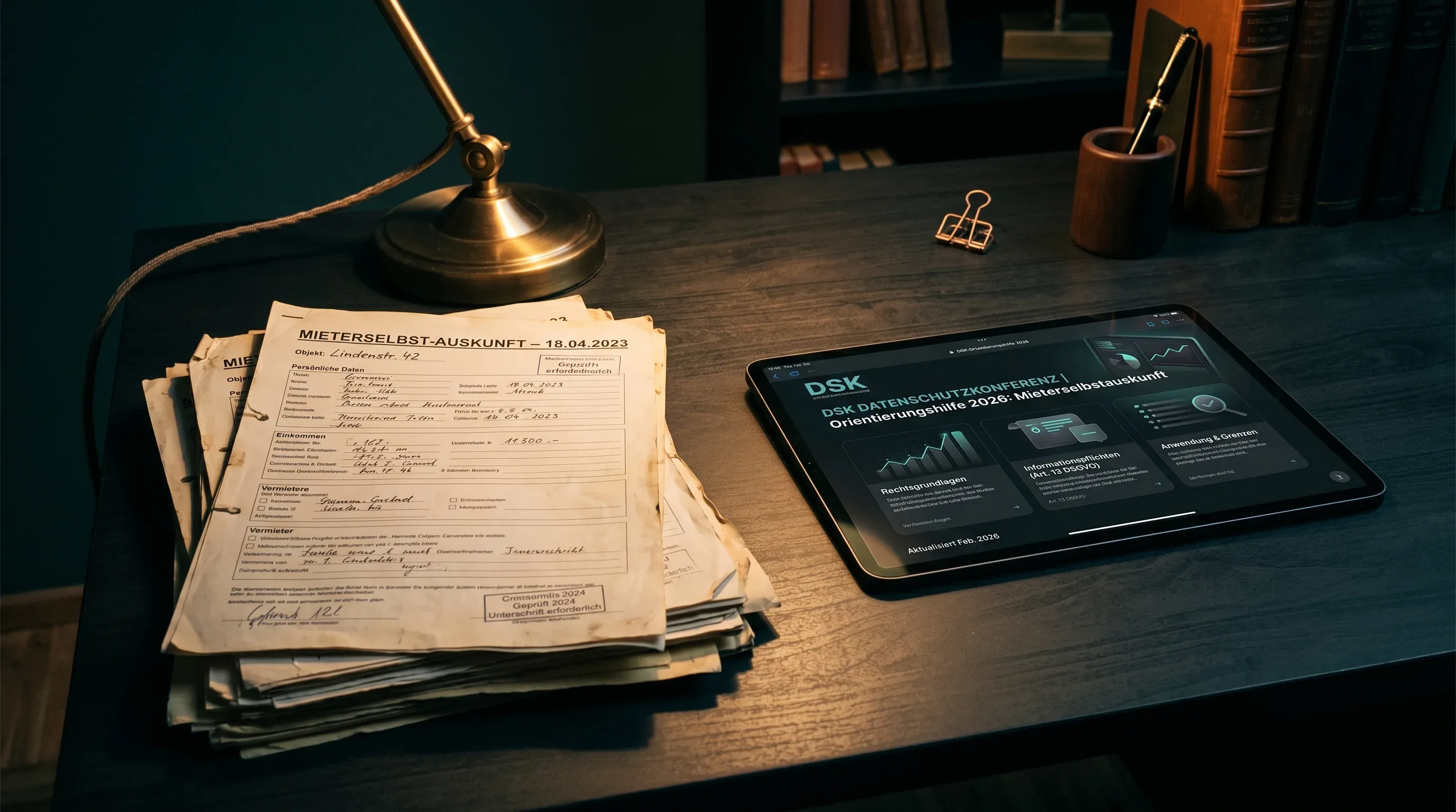 Digitale Mieterselbstauskunft vs. Papierform: Warum die Zukunft digital ist