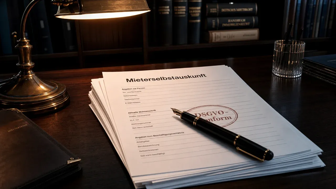 Rechtssichere Mieterselbstauskunft: Was darf ich als Vermieter verlangen?