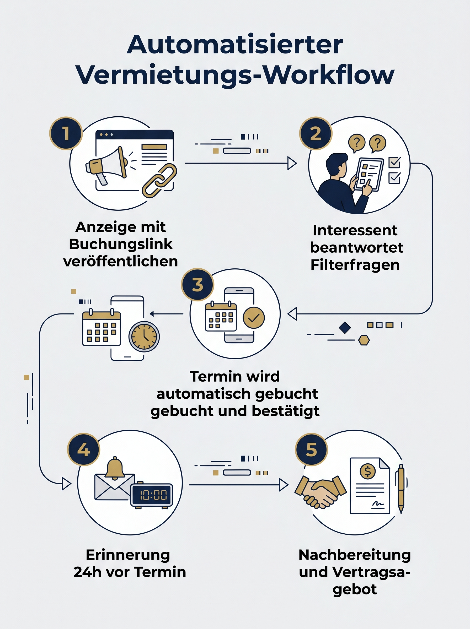 Automatisierter Vermietungs-Workflow