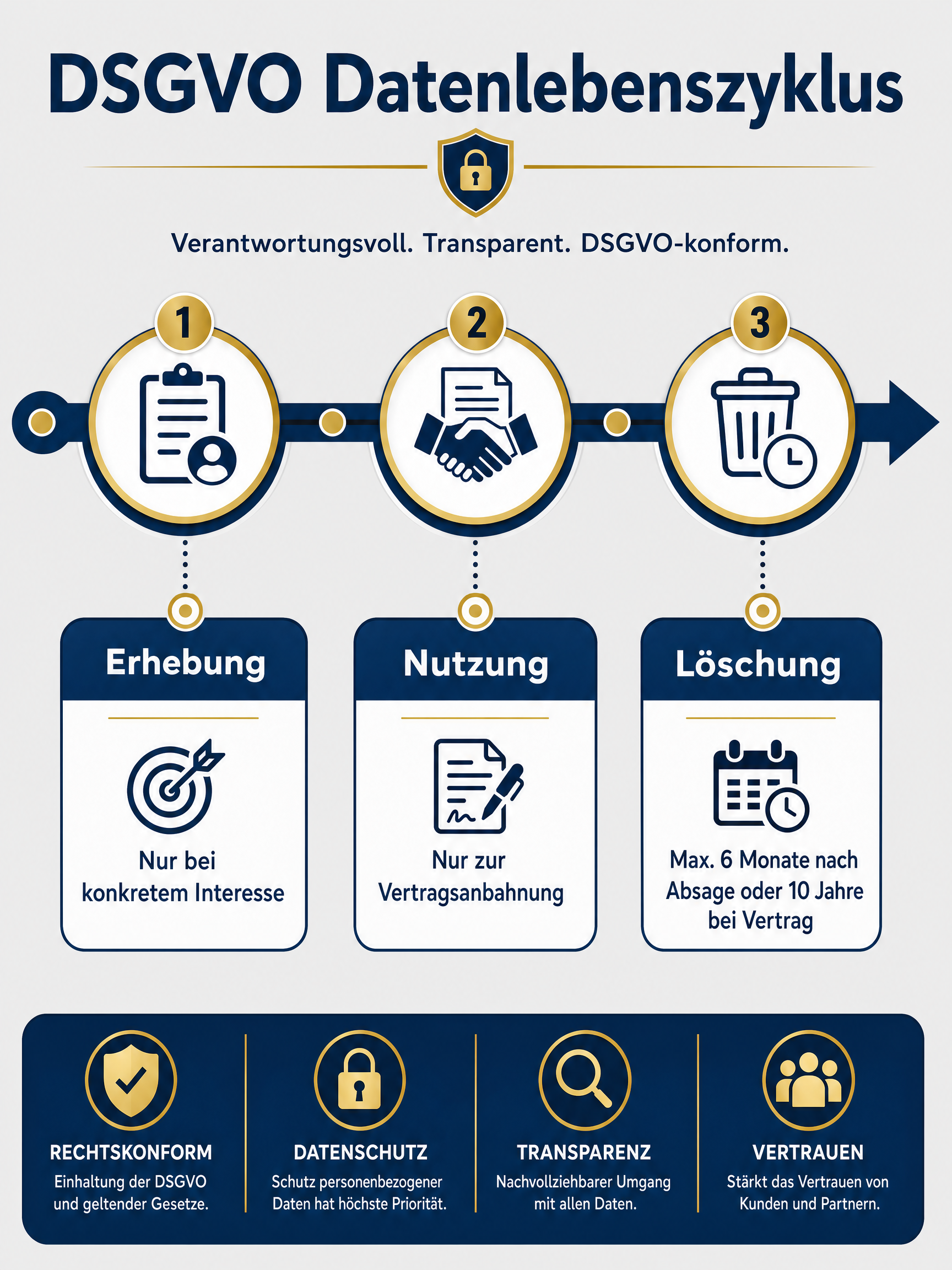 DSGVO Datenlebenszyklus